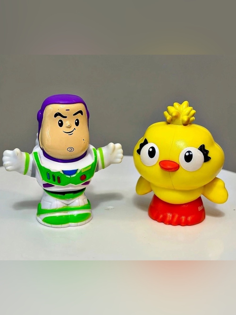 2019 Fisher Price Little People Buzz Lightyear/Ducky Set from Toy Story 4